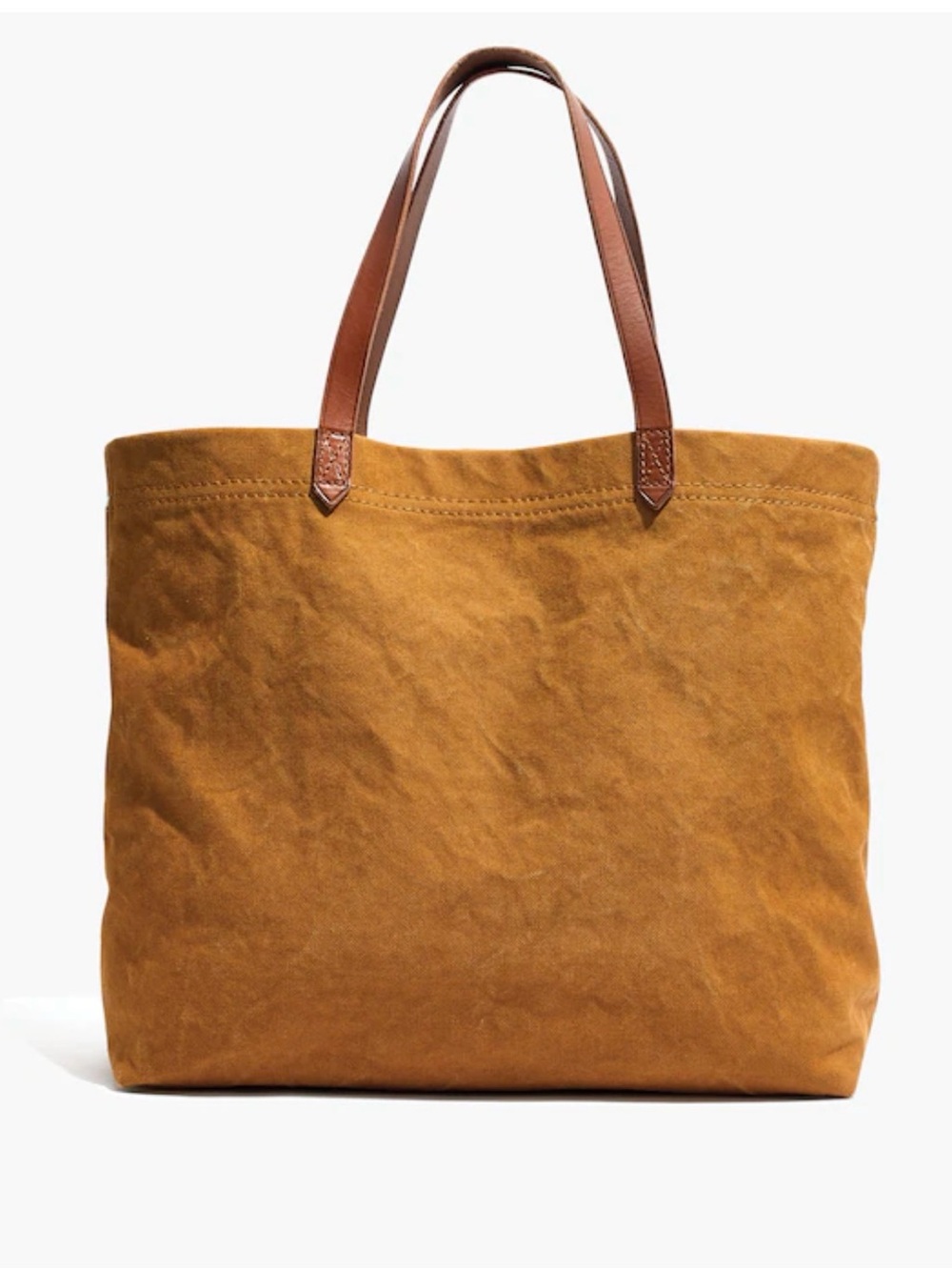 Madewell Canvas Transport Tote Bag in Acorn